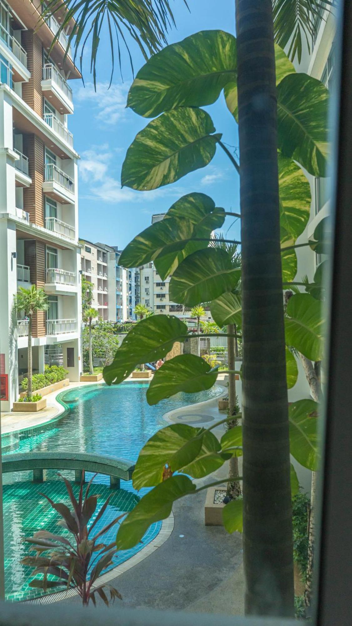 Recently Renovated Pool View Apartment In Modern Complex Patong Buitenkant foto